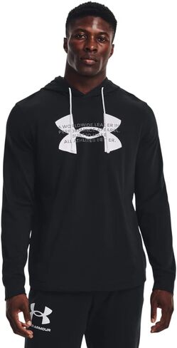 Under Armour Men's Rival Terry Logo Hoodie in Saudi Arabia