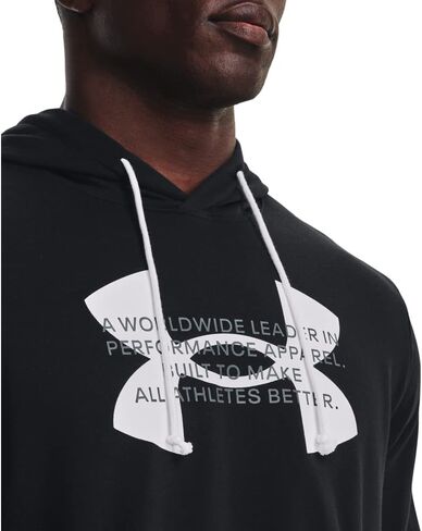 Under Armour Men's Rival Terry Logo Hoodie in Saudi Arabia