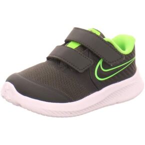Nike Kids Star Runner 2 (TDV) Sneaker (Pink Glow/Photon Dust-Black, 6)