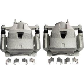 TRQ Rear Disc Brake Caliper Pair Set for 2005-2007 Toyota Avalon / 2002-2006 Toyota Camry US Models / 2004-2008 Toyota Solara