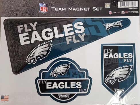 Rico Industries NFL New York Giants Alternate Team Magnet Set 8.5" x 11" - Home Décor - Regrigerator, Office, Kitchen in Saudi Arabia