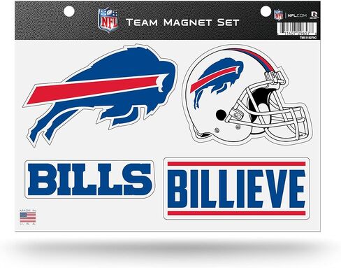 Rico Industries NFL New York Giants Alternate Team Magnet Set 8.5" x 11" - Home Décor - Regrigerator, Office, Kitchen in Saudi Arabia