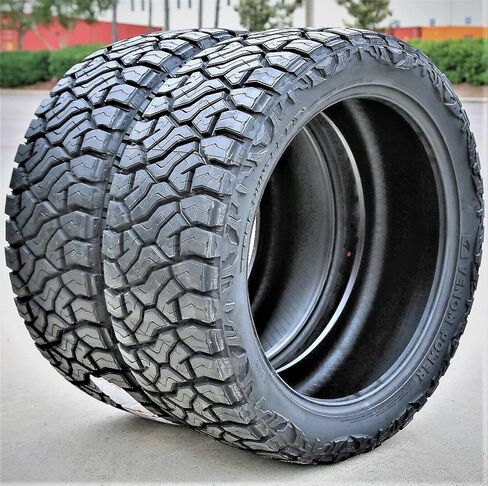 Venom Power Terra Hunter R/T+ R/T لجميع التضاريس الطينية للطرق الوعرة، إطار شعاعي للشاحنة الخفيفة-35X13.50R20LT 35X13.50X20 35X13.50-20 126Q نطاق التحميل F LRF 12-Ply BSW جدار جانبي أسود in Kuwait