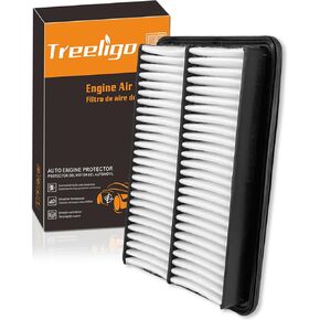 CA11113 Engine Air Filter, Replacement for Civic 1.8L L4 Gas 2012-2015 Acura ILX Base 2.0L L 4 2013-2015, Provides Up to 12 Months/12,000 Miles Filter Protection
