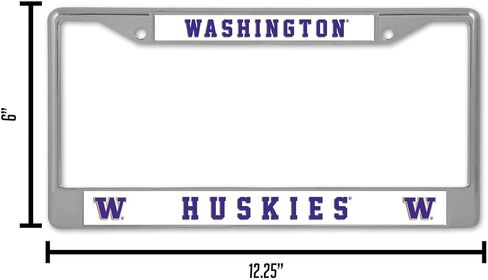 NCAA Rico Industries Standard Chrome License Plate Frame, Georgia Tech Yellow Jackets in Saudi Arabia