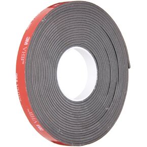 3M VHB Tape 5962 Permanent Bonding Tape Roll – 3 in. x 15 ft. Conformable Black Foam with Acrylic Adhesive.