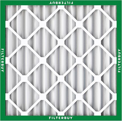 Filterbuy 14x25x2 Air Filter MERV 8 Dust Defense (4-Pack), Pleated HVAC AC Furnace Air Filters Replacement (Actual Size: 13.50 x 24.50 x 1.75 Inches) in Saudi Arabia