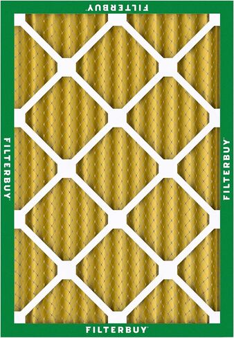 Filterbuy 10x20x1 فلتر الهواء MERV 11 Allergen Defense (4 عبوات)، استبدال مرشحات هواء فرن HVAC AC المطوية (الحجم الفعلي: 9.50 × 19.50 × 0.75 بوصة) in Saudi Arabia