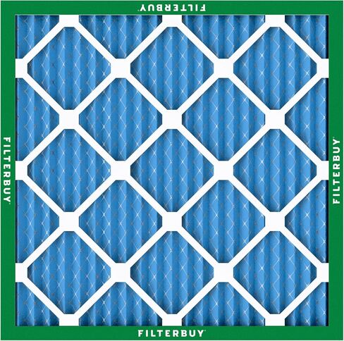 Filterbuy 14x14x2 Air Filter MERV 13 Optimal Defense (6-Pack), Pleated HVAC AC Furnace Air Filters Replacement (Actual Size: 13.50 x 13.50 x 1.75 Inches) in Saudi Arabia