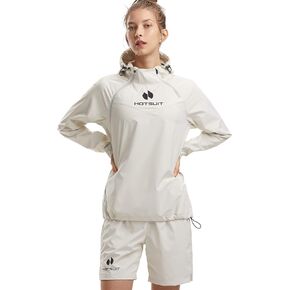 HOTSUIT Technical Anti Rip Machine Washing Sweat Sauna Suit for Women,S-3XL