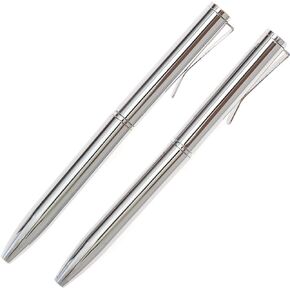 Set of 2 Small Pens (3.35") for Pocket, Wallet, Planner, Purse or Passport