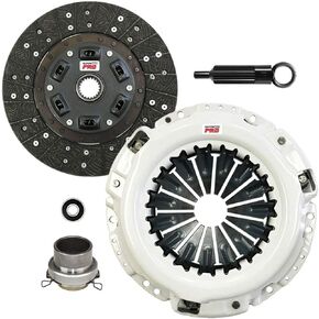 ClutchMaxPRO Performance Stage 2 Clutch Kit with Flywheel Compatible with 1996-2002 Toyota 4Runner 1995-1998 T100 1995-2004 Tacoma 2000-2004 Tundra 3.4L 5VZFE (CP16077HDFW-ST2)