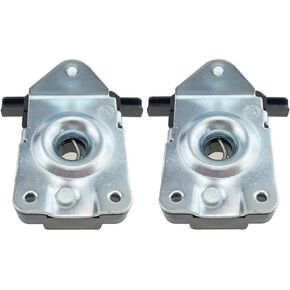 2Pcs Lower Hood Lock Catch Latch 51238203859 51238185738 Fit for BMW E39 525 528i E46 323 328 330i X5 M3 M5 Z8, Left and Right Side Lower Engine Cover Hood Latch Kit