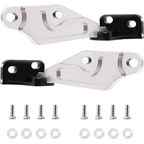 Aluminum Quick Hood Hinge Release Latch Compatible with Honda Civic R DC2 1992 1993 1994 1995 1996 1997 1998 1999 2000 2001 EK Engine