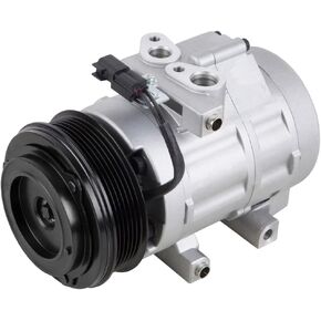 AC Compressor & A/C Clutch For Ford F-150 F-250 F-350 Super Duty Expedition Lincoln Navigator Mark LT - BuyAutoParts 60-02061NA New