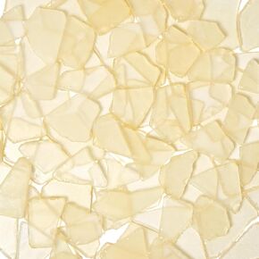 Versatile Sea Glass for Crafts - 16oz Blue Frosted Dyed Seaglass Pieces for DIY, Vase Filler, Art Craft Supplies, Beach Wedding, Home Decor