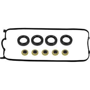 Engine Valve Cover Gasket Set 12030-P0A-000 Compatible with 1994-1997 Accord 2.2L,1998-2002 Accord 2.3L,1998 Honda Odyssey 2.3L,1997-1999 Acura CL 2.2L 2.3L