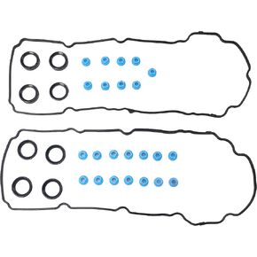 VS50767R Valve Cover Gasket Set Fit for 2007-2014 Ford Edge 2009-2012 Ford Flex 2010-2012 Ford Fusion Lincoln MKT 2008-2012 Ford Taurus 2009-2013 Mazda 6 3.5L 3.7L V6