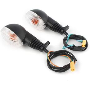 GZYF 1 Pair Motorcycle Turn Signal Indicator Light Lamp for KAWASAKI NINJA 250R 2008-2012 / KLX 250SF 2009-2010 / KLX250S 2009-2014 / VN 650 Vulcan S 2015-2017