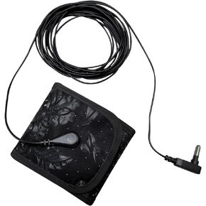 Grounding Wrist Strap, Breathable Grounding Strap with 15ft Grounding Cord, Floral Pattern Grounding Wrist Band Reduces Inflammation, Anxiety