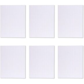 Mintra Glue Top Writing Pads (Letter (8.5in x 11in) - Wide, White)
