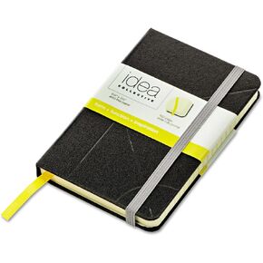 TOPS 56874 Idea Collective Journal, Hard Cover, Side Bound, 5 1/2 x 3 1/2, Black, 96 Sheets in Kuwait