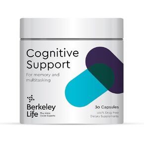 Cognitive Support Supplement - Memory and Focus Aid - for Memory Loss, Inability to Multitask, and Loss of Speed - for Adults - 30 Capsules
