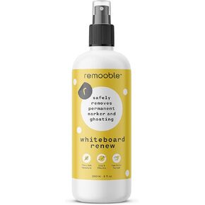 Dry Erase Whiteboard Cleaner Spray - Safely Removes Tough Stains and Ghosting, 8 oz.