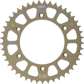 5-354745 Works Triplestar 45-Teeth 520 Chain Size Rear Aluminum Sprocket