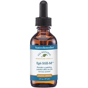 Native Remedies Epi-Still-M - Natural Homeopathic Formula Provides a Quieting, Sedative Effect on The Nervous System - Reduces The Frequency of Stress-Induced Episodes - 59 mL