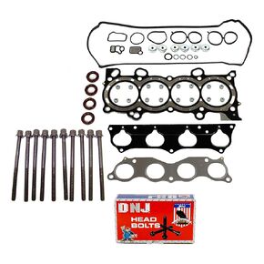 DNJ HGB227 Cylinder Head Gasket Set with Head Bolt Kit for 2002-2006 Honda CR-V 2.4L 2354cc 144cid L4 DOHC