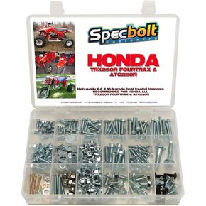 250pc Specbolt Fasteners Brand Bolt Kit: fits TRX250R Fourtrax & ATC250R Quad and Three Wheeler TRX 250R ATC