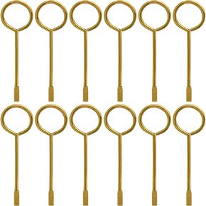 مفتاح الطوارئ لباب الحمام الداخلي لغرفة النوم، دبوس مفتاح لقفل باب الخصوصية الداخلي المتوافق - 8 عبوات in Kuwait