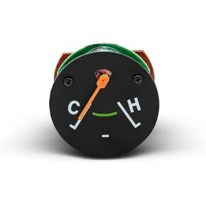 Omix-Ada | 17209.05 | Engine Coolant Temperature Gauge | OE Reference: 8126920 | Fits 1955-1986 Jeep CJ5 / CJ6 / CJ7 / CJ8