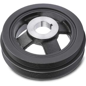 A-Premium Engine Harmonic Balancer Compatible with Mitsubishi Mirage 1996-2002 1.8L, Lancer 2002-2007 2.0L, Replace# MD315454