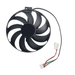 87mm DC12V 0.50A GPU Fans for SUS Dual RTX 2060 2070 2080 Super EVO GPU, T129215SU RTX2060S RTX2070S RTX2080S Graphics Card Fans 4Pin (Fan AB)