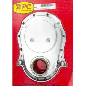 Company R8422 Polished Aluminum Timing Chain Cover for Big Block Chevy