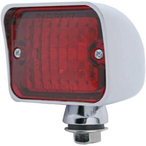 United Pacific 6 LED Large Rod Light - Amber LED/Amber Lens, (39196)