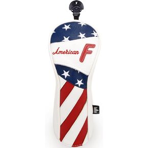 Craftsman Golf Stars and Stripes American USA US Flag Wood Headcover Head Cover for Scotty Cameron Taylormade Odyssey Fairway Wood