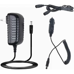 AC/DC Adapter for EverStart MAXX 1200 Peak AMPS Jump Starter with Air Compressor and Inverter Ever Start 1200A 600A Jumpstarter Box Lot 11480 Power Supply Charger Cigarette Lighter Plug
