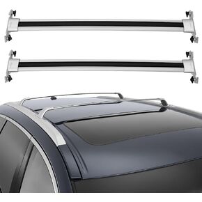 OCPTY Roof Rack for Toyota for Highlander 2008-2013 Luggage Racks Rooftop Cargo Carrier Bag Luggage Kayak Canoe Bike Snowboard Skiboard