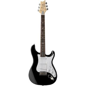 PRS Guitars 6 String SE Silver Sky Electric Guitar, Piano Black with Gig Bag, Right, (109639::9J:)