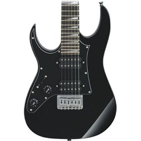 Ibanez GRGM 6 String Solid-Body Electric Guitar, Left, Black Night (GRGM21BKNL)