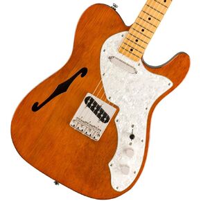 Squier Classic Vibe 60s Thinline Telecaster Electric Guitar, with 2-Year Warranty, Natural, Maple Fingerboard