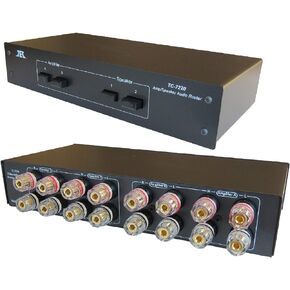 TC-7220 2-Way Amplifier Speaker Selector Switch Switcher Comparator Crossover Router