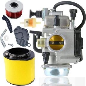 TRX300 carburetor+Oil Filterw/Air Filter for TRX300 FOURTRAX 1988-2000, TRX300 FW FOURTRAX 1988-2000