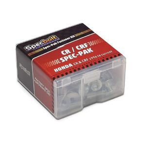 Brand Spec-Pak fits CR CRF Fastener Kit CR125 CR250 CR500 CRF150 CRF250 CFR450 1996 to Current. XR XL CRF-F