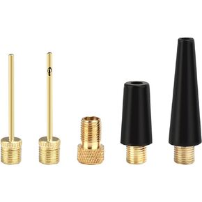 Ball Needles for Air Pump, Needle Inflator Kit Needle Nozzle Adapter, Ball Pump Needle Set for Football, Basketball, Volleyball, Swim Ring, Balloon, Bike 5pcs