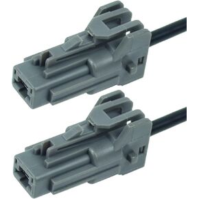 2pcs Starter Motor Solenoid Connector Pigtail Plug Harness for Hyundai Sonata 2006-2018, Kia Sorento 2011-2015