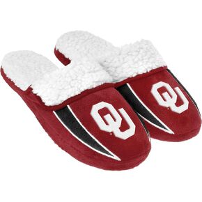 FOCO NFL Mens Football Team Logo Moccasin Slippers Shoes